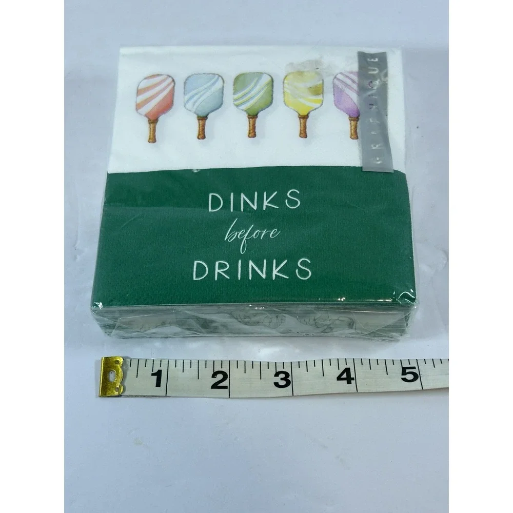 New 40 Paper Cocktail Napkins 